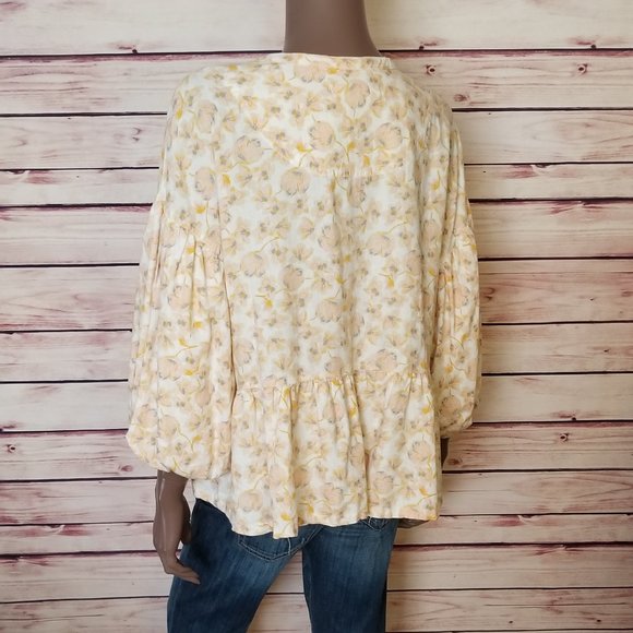 Free People Highlander Printed Top - Picture 4 of 8